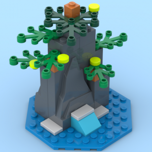 kleine Felseninsel LEGO®